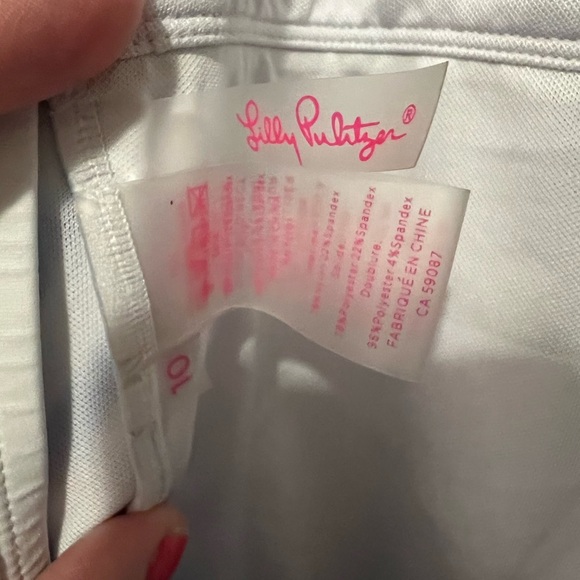 Lilly Pulitzer Loraline Seaside Vibes Stripe Lattice Halter One Piece Swimsuit - Picture 6 of 6